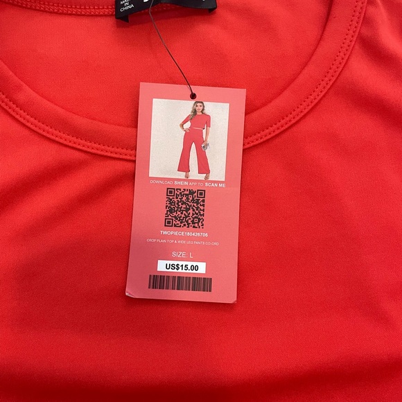 ORANGE CROP TOP - Picture 5 of 7